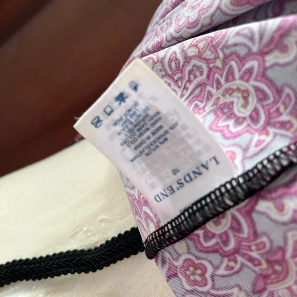 Tankini top/ Lands’ End/ size 10 - Picture 4 of 6